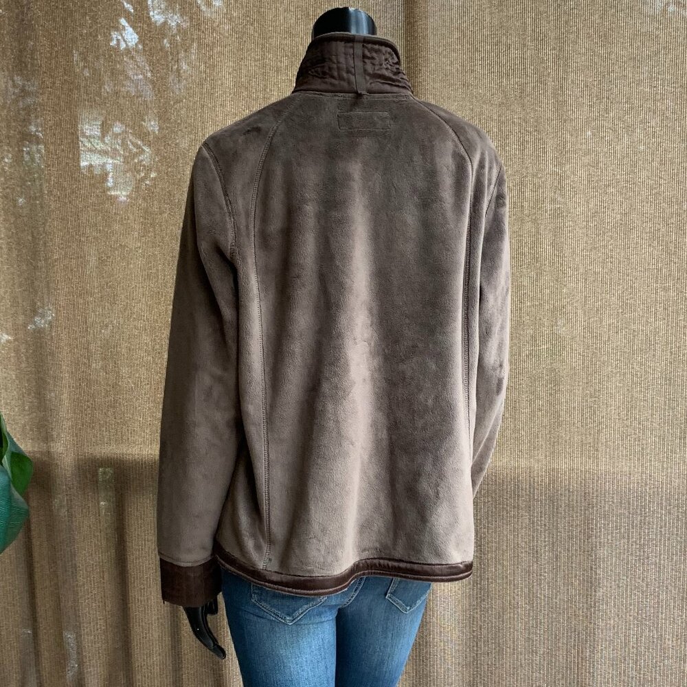 Pendleton Velour Satin Trim Jacket Sz L - Picture 6 of 16